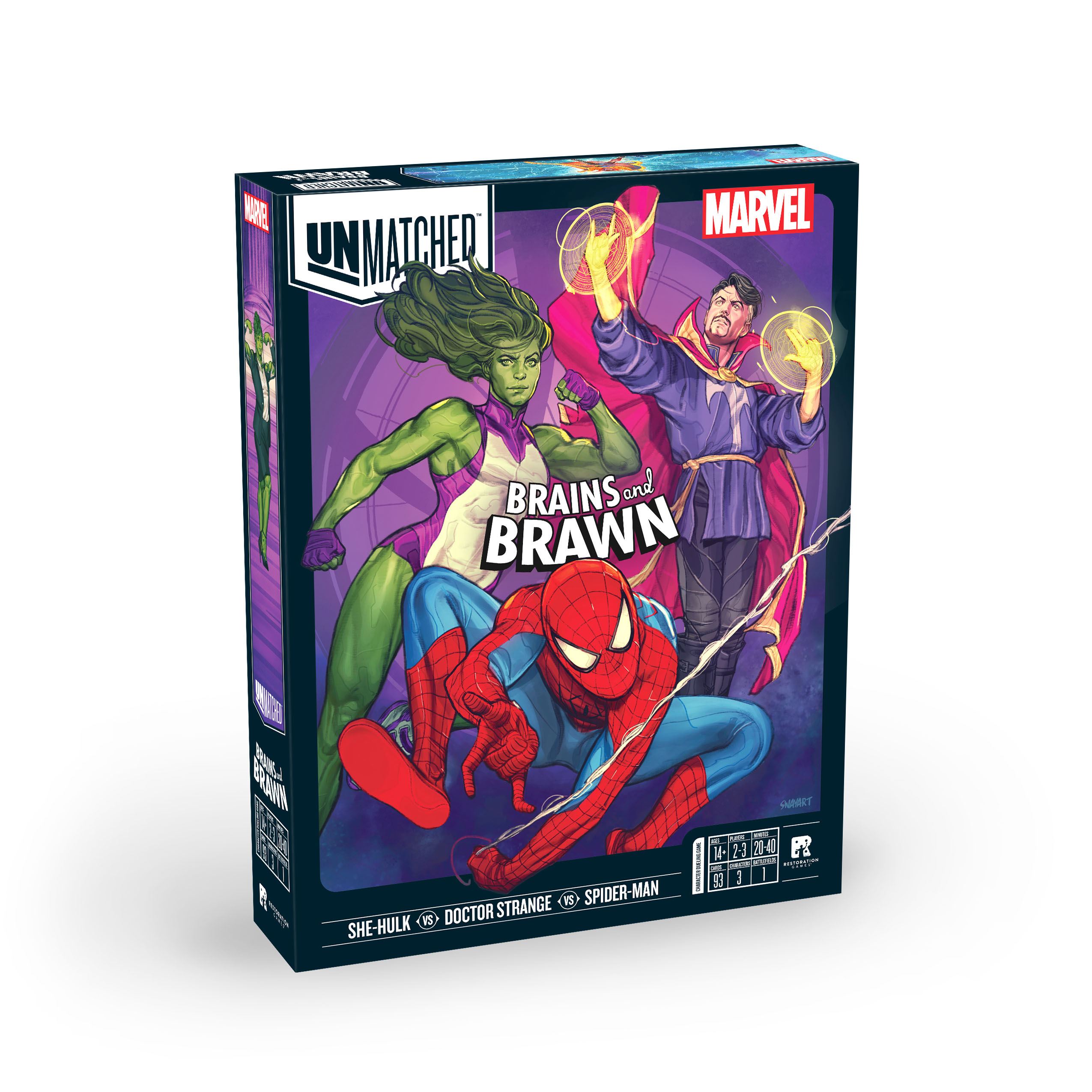 Unmatched: Marvel -  Brains and Brawn